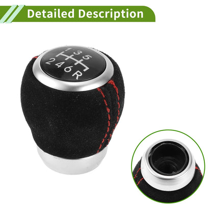 6 Speed Manual Gear Shift Knob for Subaru Impreza STI (2009-2018) Black