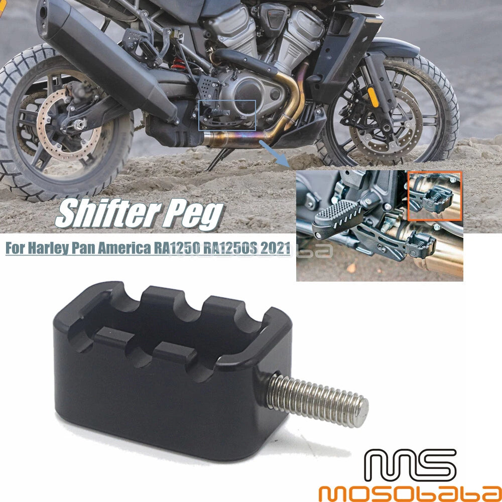 CNC Aluminum Foot Pedal Shifter Peg for Harley Pan America 1250 (2021-2023)
