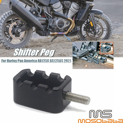 CNC Aluminum Foot Pedal Shifter Peg for Harley Pan America 1250 (2021-2023)