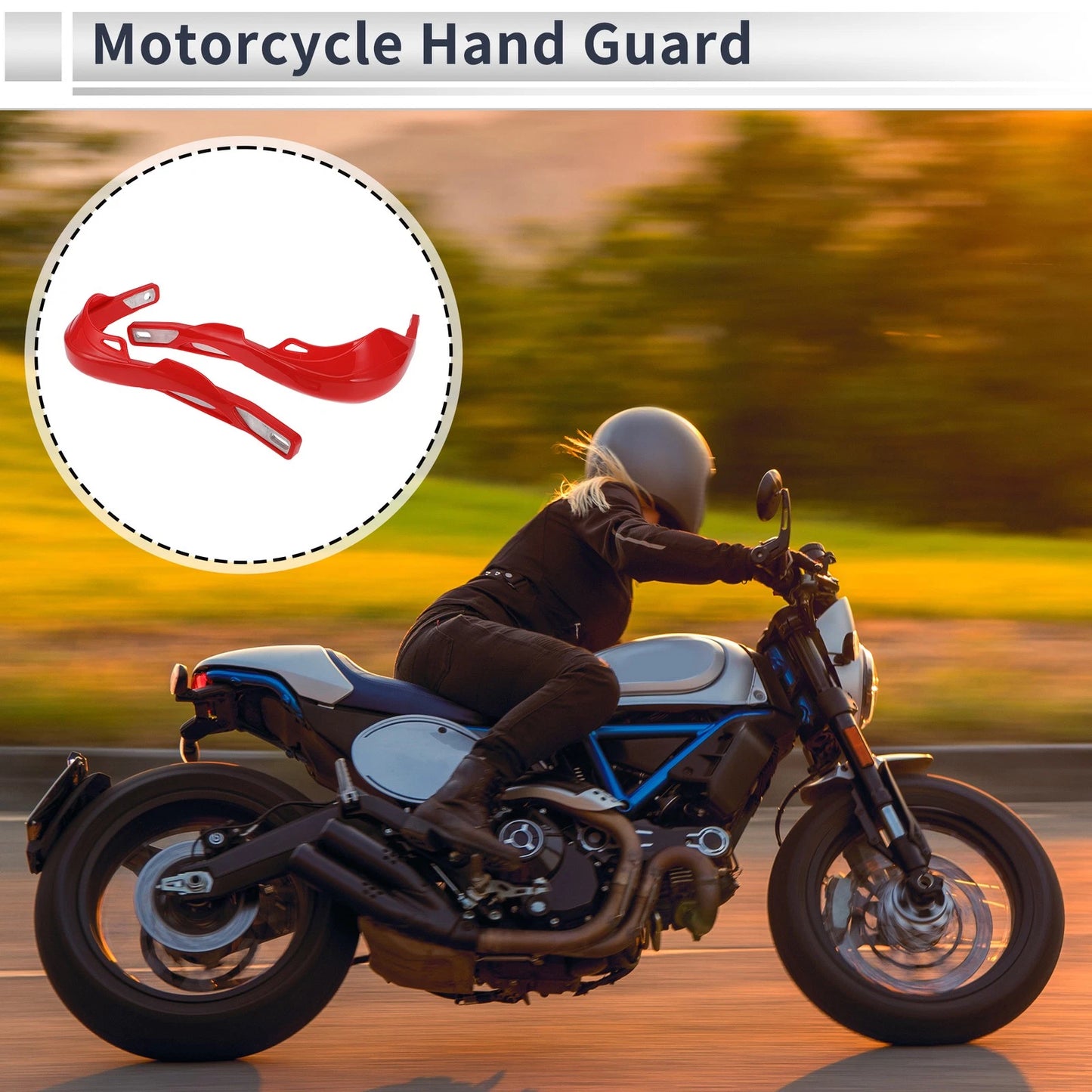 1 Set Universal Hand Guard for All Motorcycles