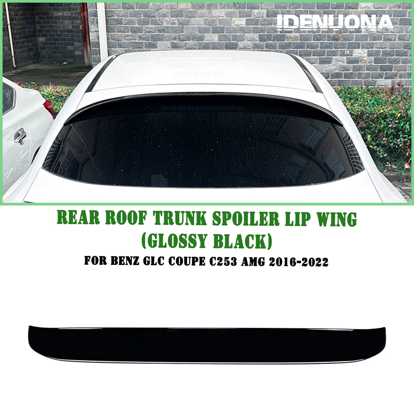Rear Boot Spoiler Lip for Benz GLC C253 AMG (2016-2022)