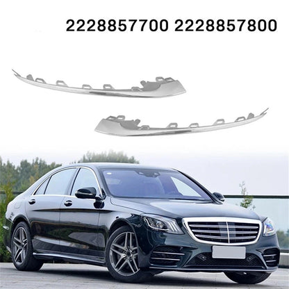 Front Bumper Lower Molding Trims for Mercedes-Benz W222 S450/560 (2018-2020)
