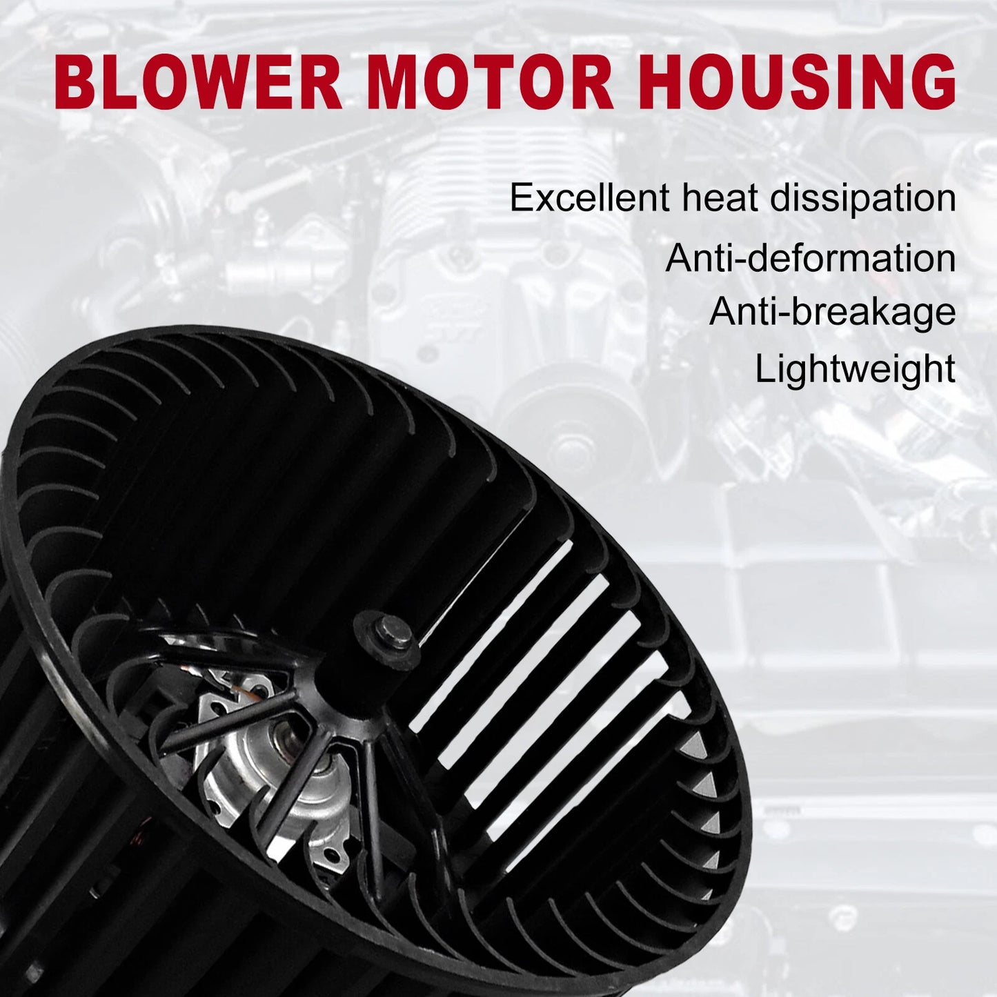 A/C Heater Blower Motor Fan for Audi A3, TT, Skoda Octavia, VW Golf, Passat