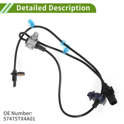 1 Pc Rear Left ABS Wheel Speed Sensor for Acura RDX (2013-2018)