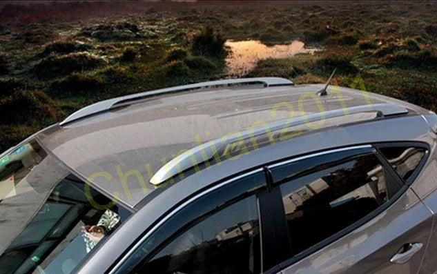 Roof Rack Silver Alloy for Mazda CX-5 CX5 (2017-2021) 2 x Pieces