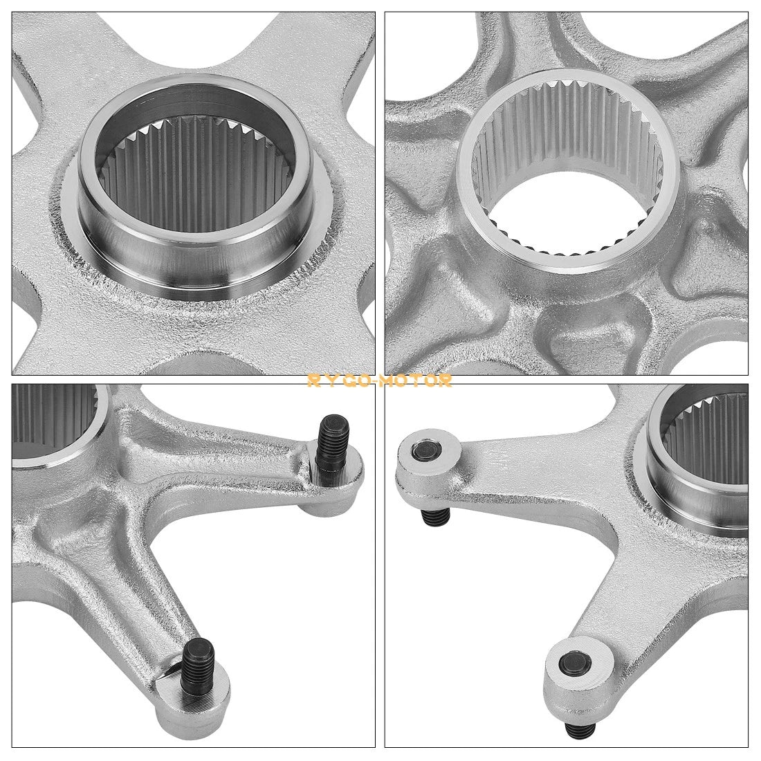 2x Rear Axle Sprocket Mount Hub Collar Holder for Yamaha Warrior 350 YFM350X
