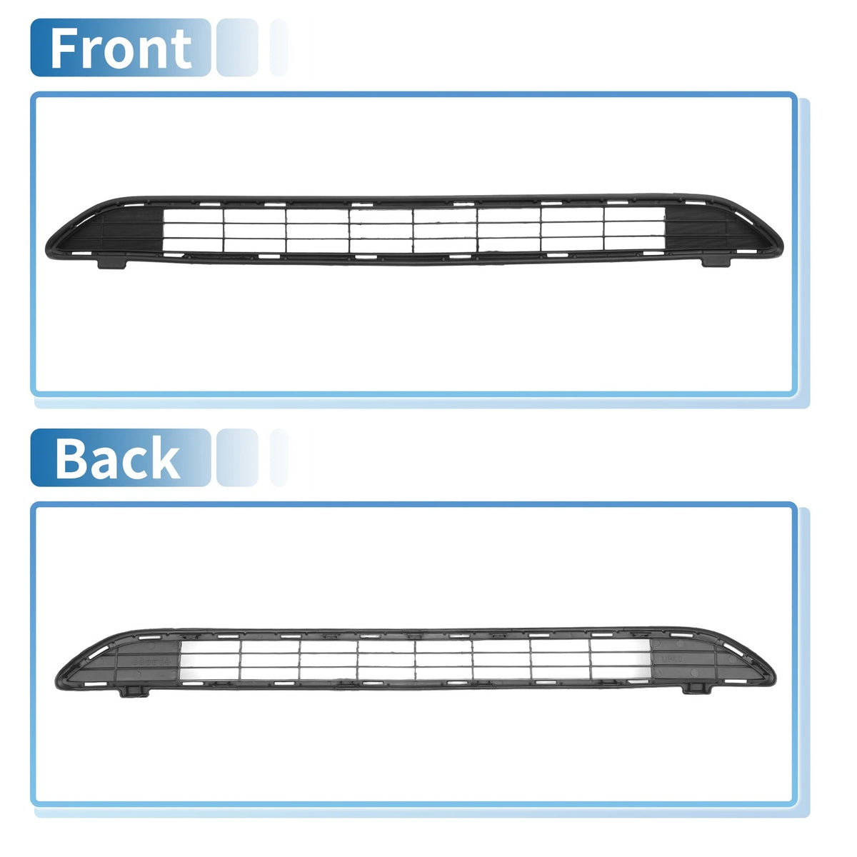 Front Hood Bumper Grille for Toyota RAV4 LE (2016-2018)