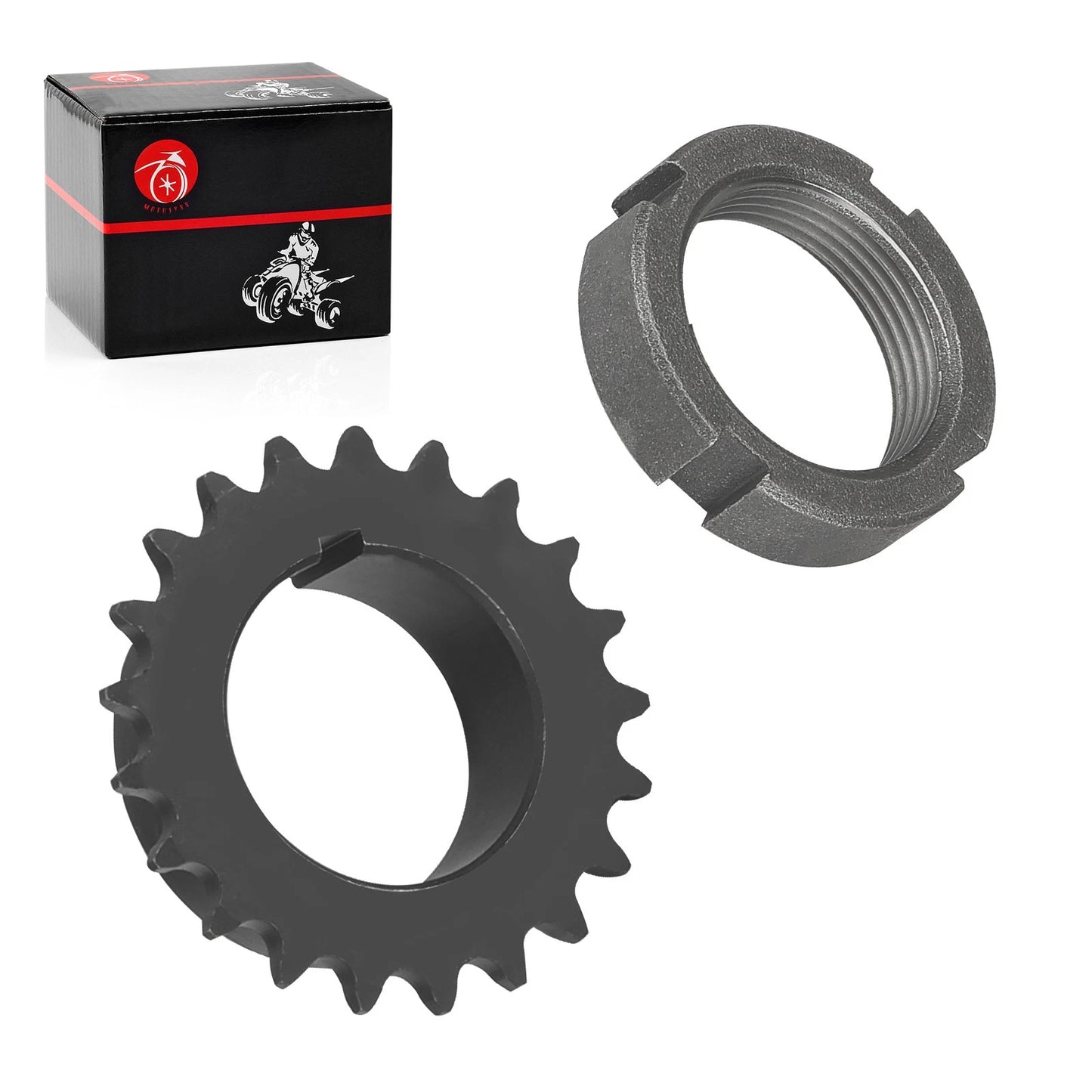 Crankshaft Timing Gear Sprocket Nut for Polaris Big Boss 500 6x6 (1998-1999)
