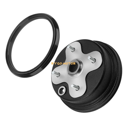 Rear Wheel Brake Drum Hub w/Seal for Yamaha Timberwolf 250 YFB250 (1992–1993)