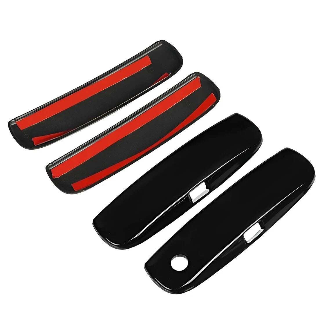 4pc Exterior Door Handle Trim Bezel for Dodge Charger (2011-2021)