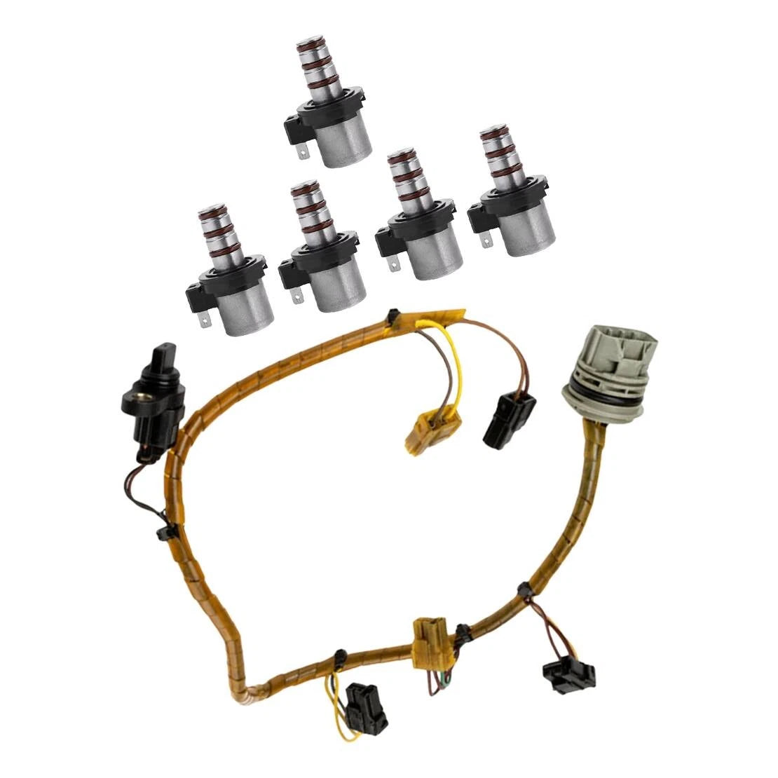Transmission Solenoid & Harness Cable for Mitsubishi, Hyundai, Kia (1990-2005)