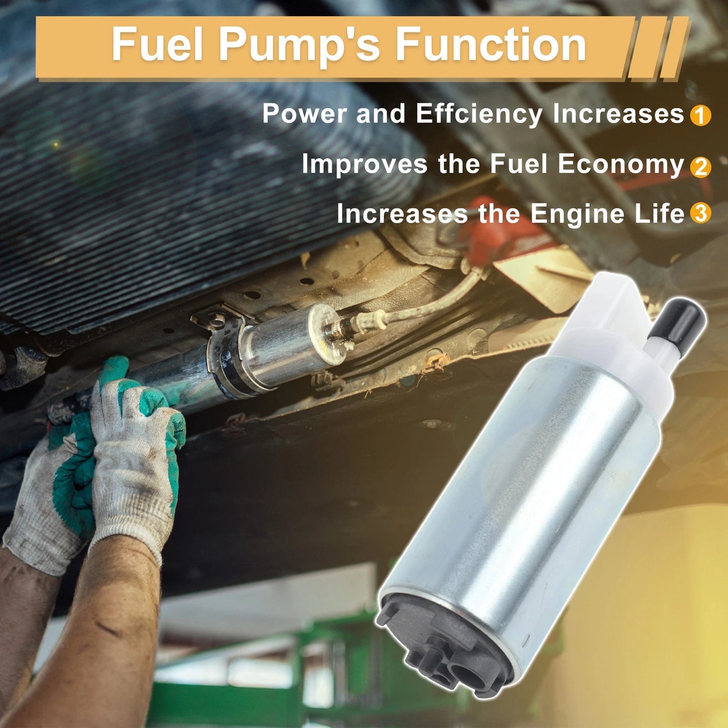 Fuel Pump for Yamaha VF/F/LF/FL 115 HP (2006–2024)