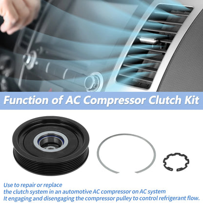 AC Compressor Clutch for Jeep Compass, Patriot, Dodge Caliber (2007-2017)