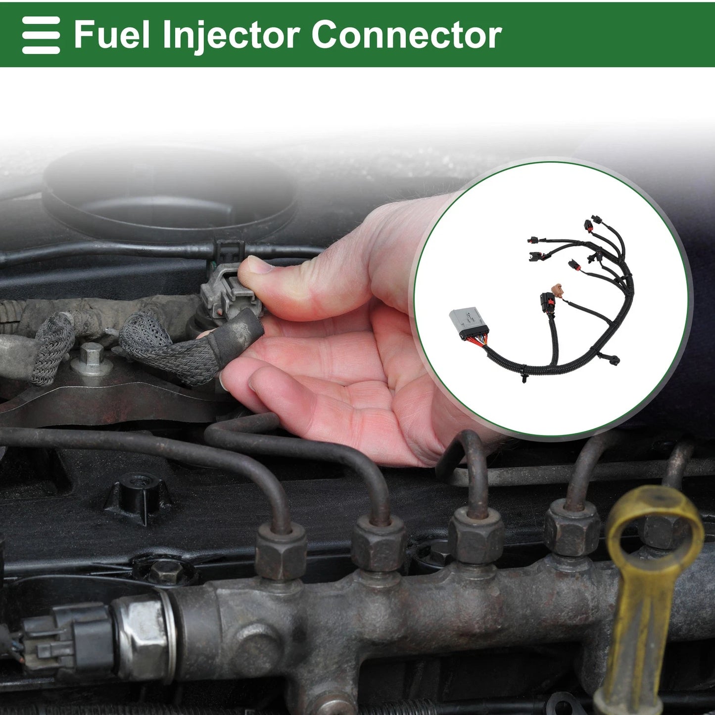 Fuel Injector Connector Wiring Harness for Ram 1500 Classic (2019-2023)