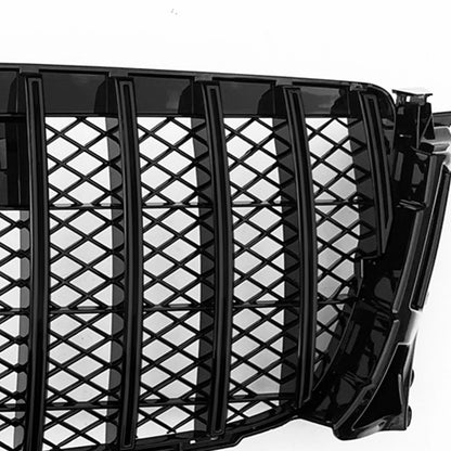 Black Front Bumper Grille Mesh for Mercedes Benz GL Class X166 (2013-2015)