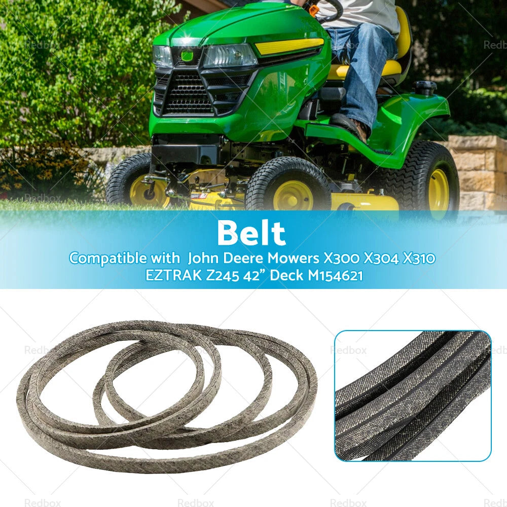 Belt for John Deere Mowers X300 X304 X310 EZTRAK Z245 42" Deck (2006-2015)