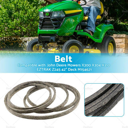 Belt for John Deere Mowers X300 X304 X310 EZTRAK Z245 42" Deck (2006-2015)