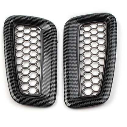 Carbon Fiber Dashboard L&R Air Outlet Vent Cover for 2022 Honda Civic 11th
