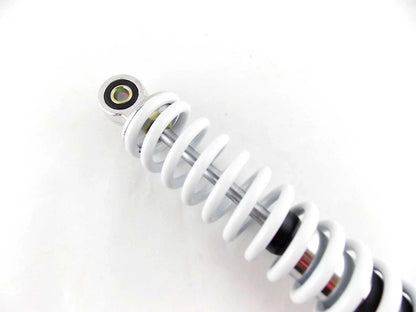 400mm White/Chrome Rear Shock Absorbers for Suzuki RM250
