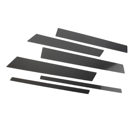 Carbon Fiber B Pillar Trim Covers for BMW X1 (2011-2015)