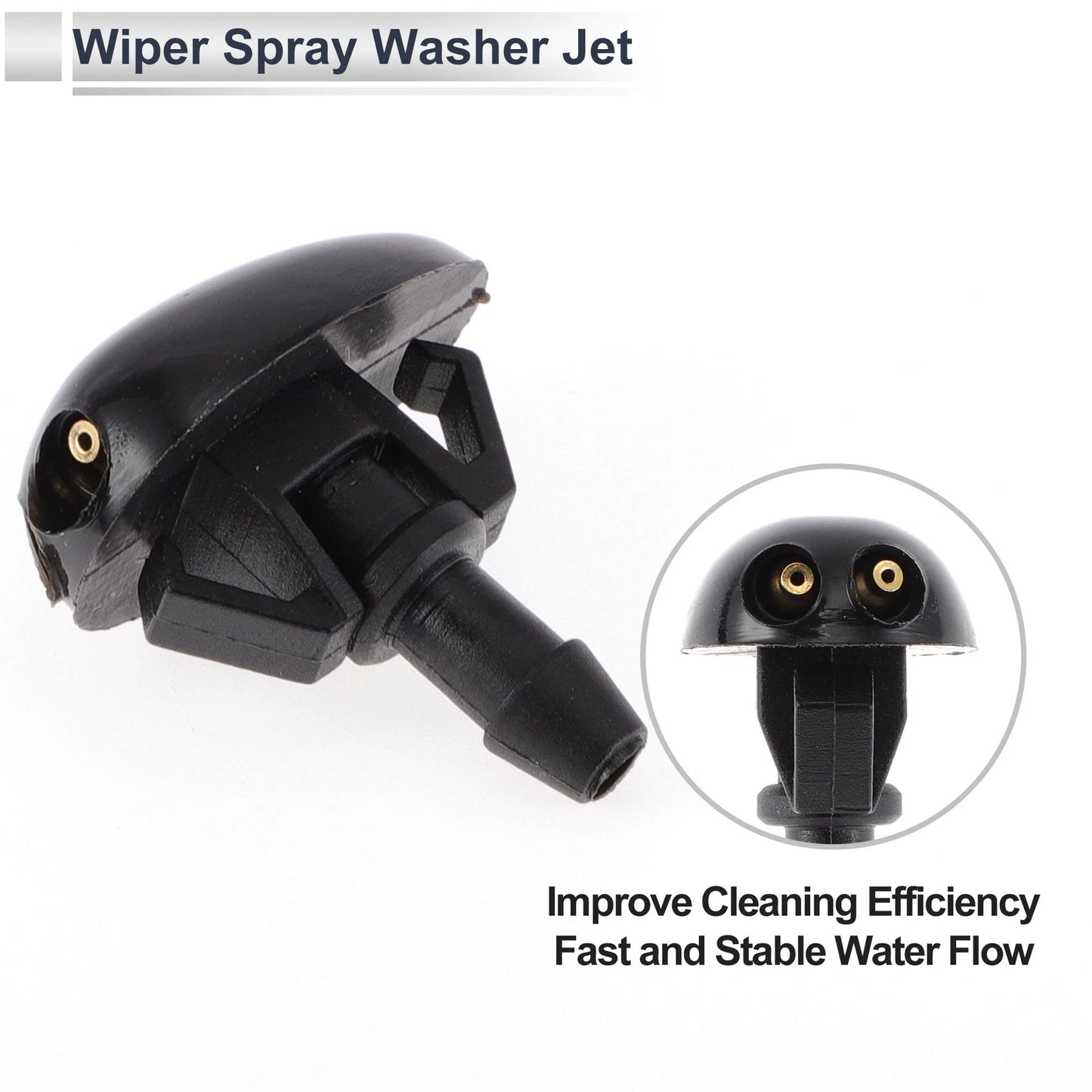 6 x Washer Nozzle & Hose Connector for Nissan