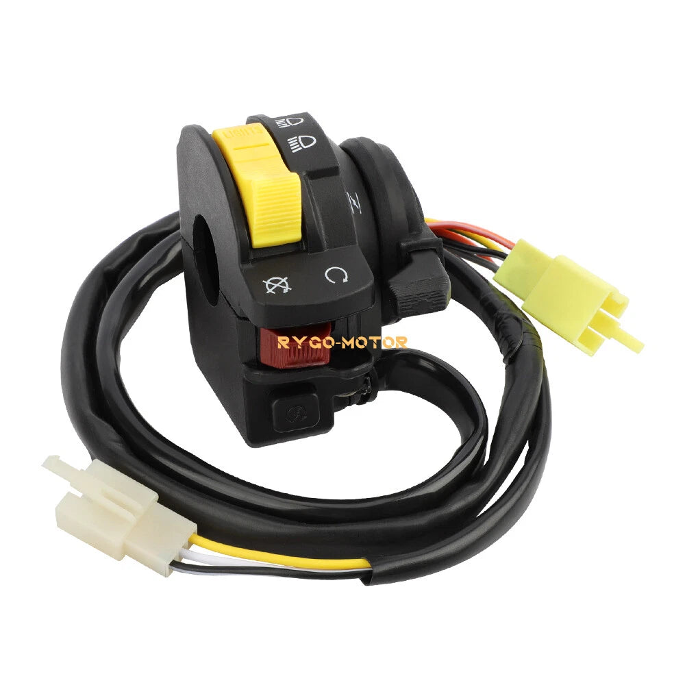 Handlebar Switch Start/Stop Headlight for Suzuki LT-F160 QuadRunner (2000–2004)