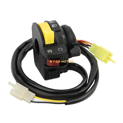Handlebar Switch Start/Stop Headlight for Suzuki LT-F160 QuadRunner (2000–2004)
