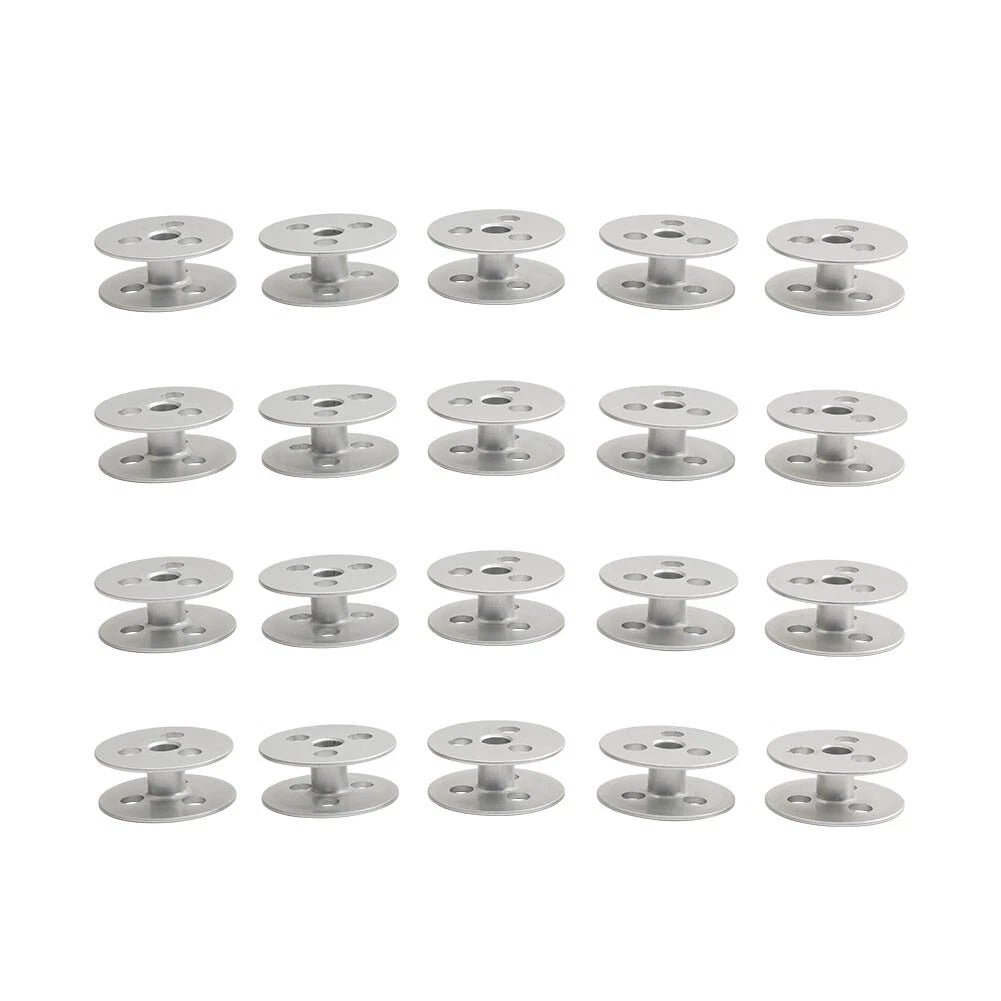 Large Aluminum Bobbins for CONSEW 255RB 289RB 389R & BROTHER LT2-B837 LT2-B838