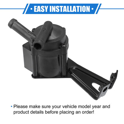 Auxiliary Engine Water Pump Cooling Inverter for BMW 550i M5 M6 X5 Black