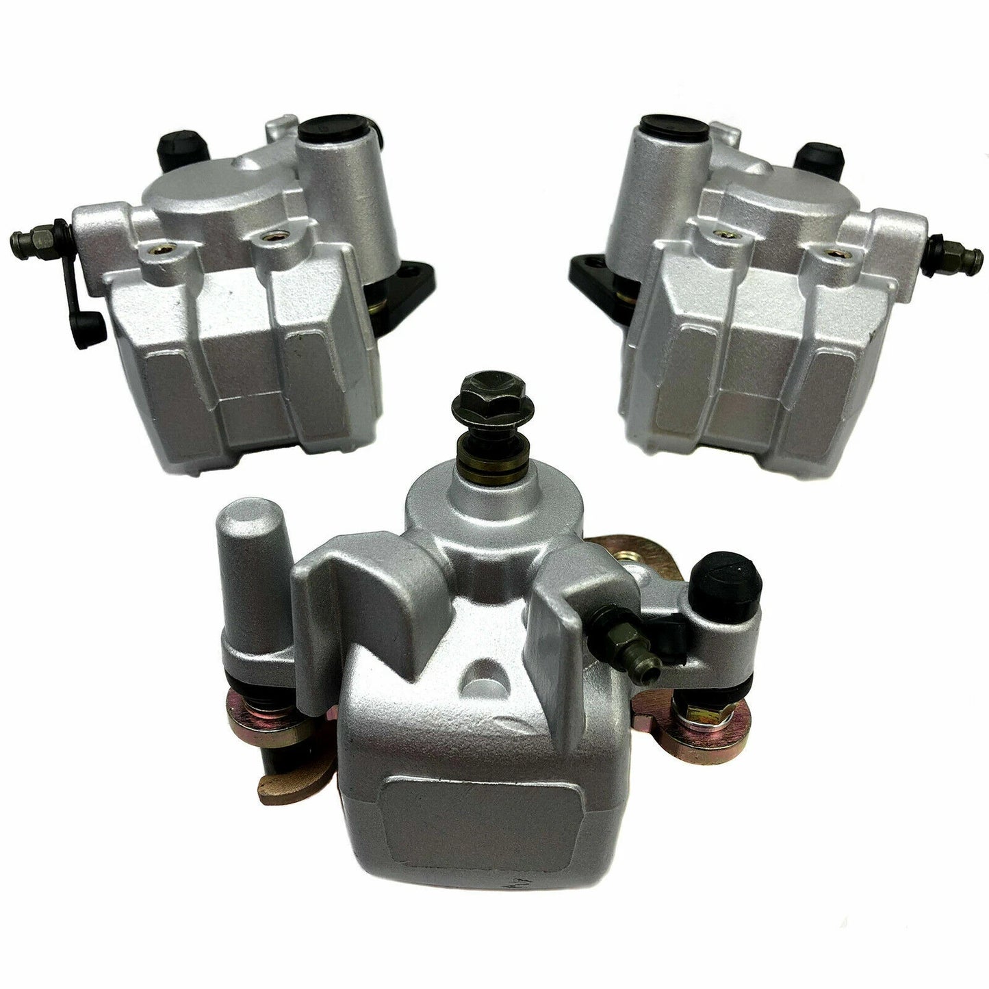 Front & Rear Brake Calipers set for Yamaha Kodiak 400 YFM400 4x4 (2000–2002)