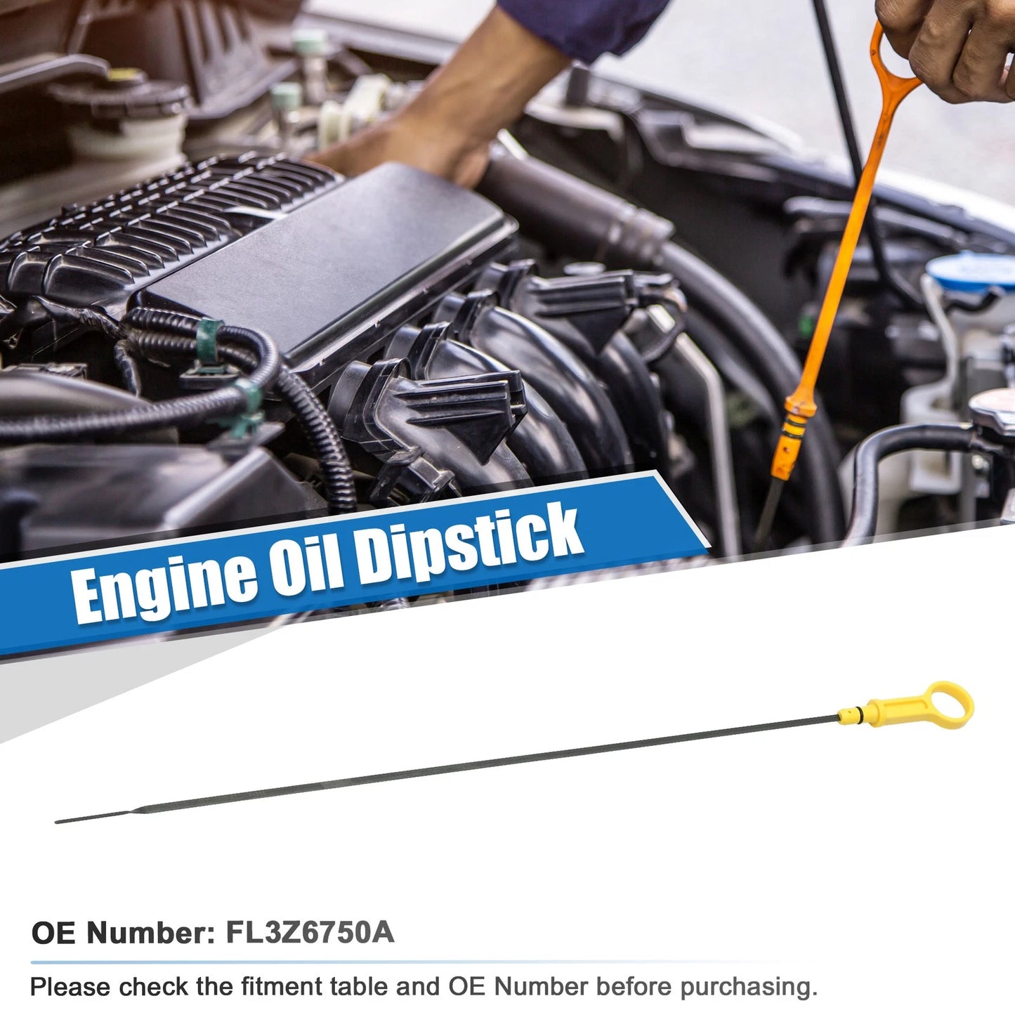 Engine Oil Dipstick for Ford F-150 Lariat XL (2015-2023)