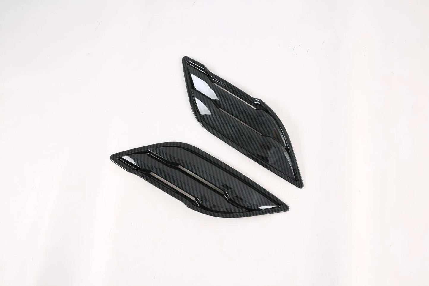 Carbon Fiber Front Air Outlet Side Fender Cover Trim for Ford F150 (2015-2019)