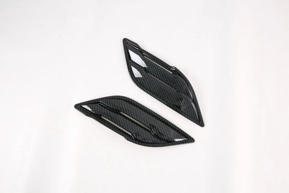 Carbon Fiber Front Air Outlet Side Fender Cover Trim for Ford F150 (2015-2019)