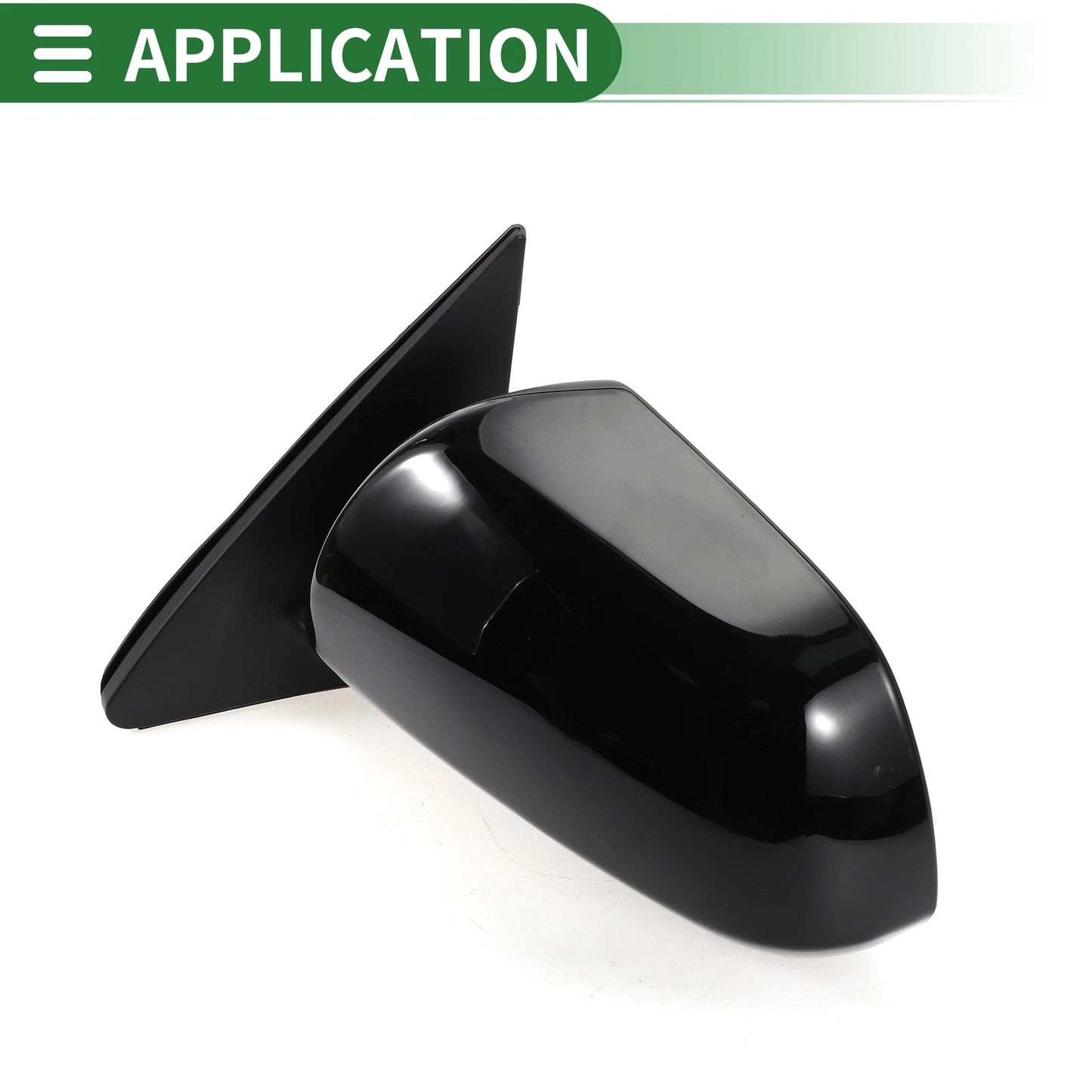 Left Side Door Mirror Glass Heated for Toyota Highlander (2014–2020)