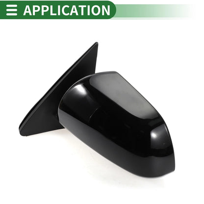 Left Side Door Mirror Glass Heated for Toyota Highlander (2014–2020)