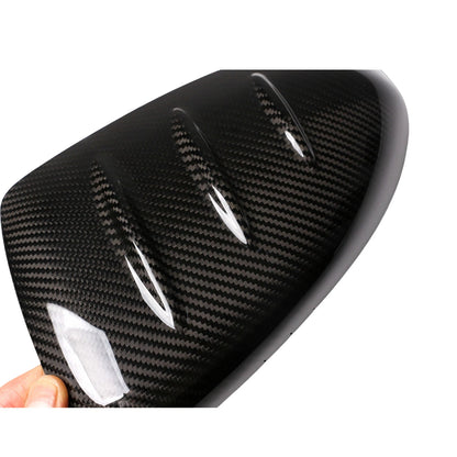 Gloss Carbon Fiber Rearview Mirror Covers for Subaru BRZ, Toyota GR86 (2022-2024)