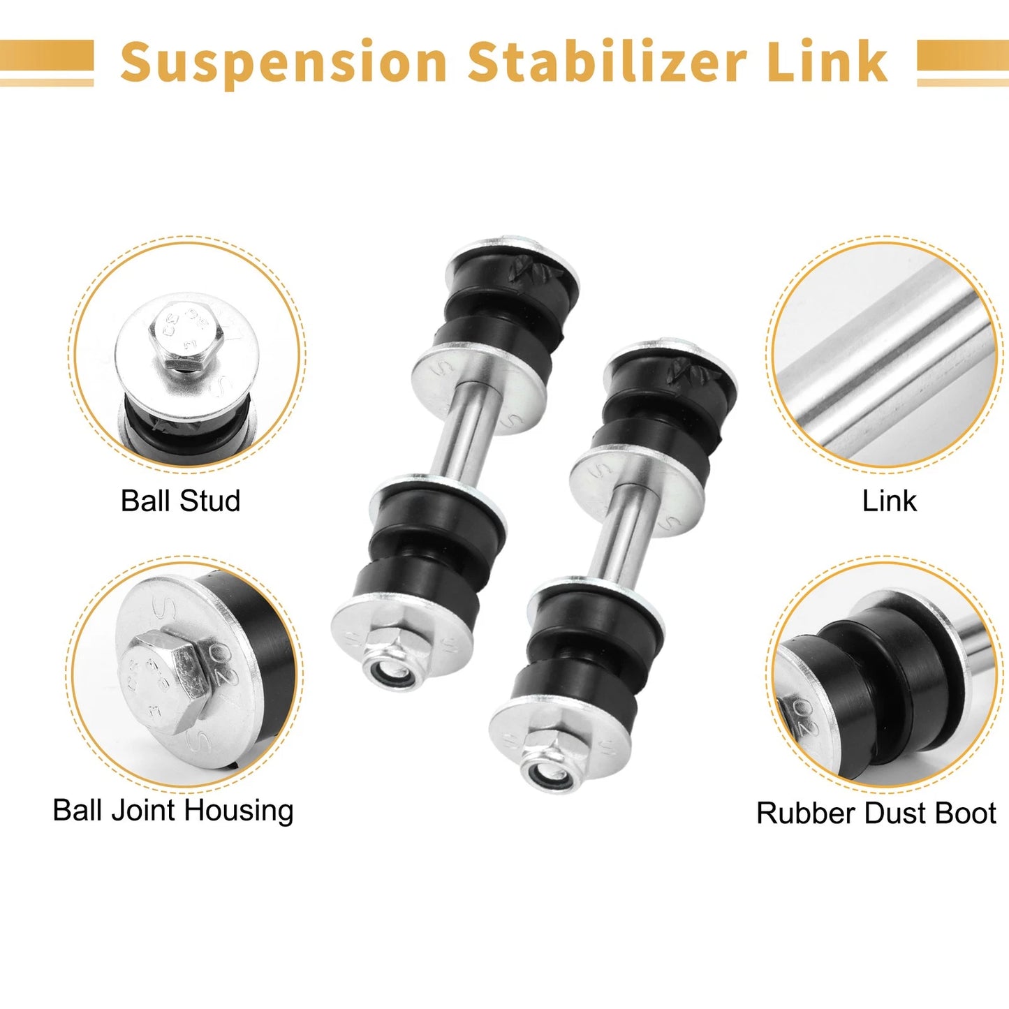 Front Stabiliser Sway Bar Links for Toyota Echo (2000-2005)