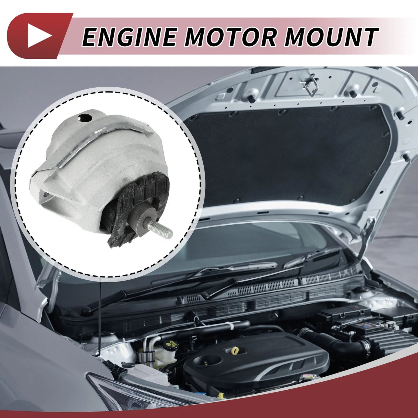 Engine Motor Mount for BMW 5 Series E60 2.2L A/MT 520i (2003-2007)