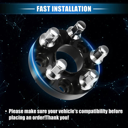 1 Wheel Lug Nuts M14x2.0 for Ford Expedition F-150 (2004-2023)