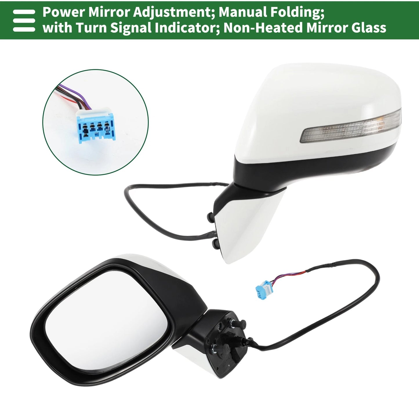 Left Side Door Mirror for Honda Civic (2012-2013)