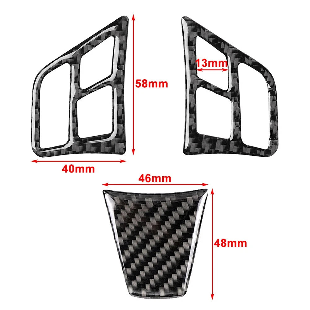 Steering Wheel Cover Trim for BMW 3 Series E90 E91 E92 E93 E95 (2006-2013)