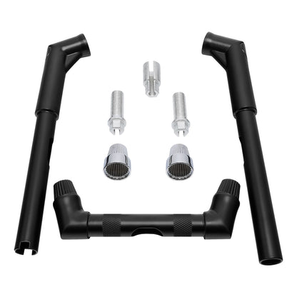 4" Rise 1-1/4" Ape Hanger Handlebar for Harley Dyna Sportster (2004-2023)