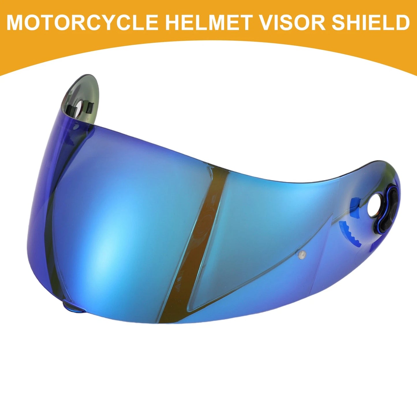 Motorcycle Helmet Visor Shield / 1pc / Visor Shield for X-803 Resin REVO Blue
