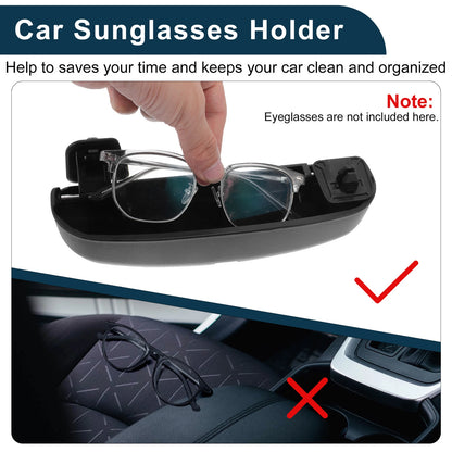 Sunglasses Case for NISSAN Sylphy 2006-2022 Eyeglasses Holder Storage Black