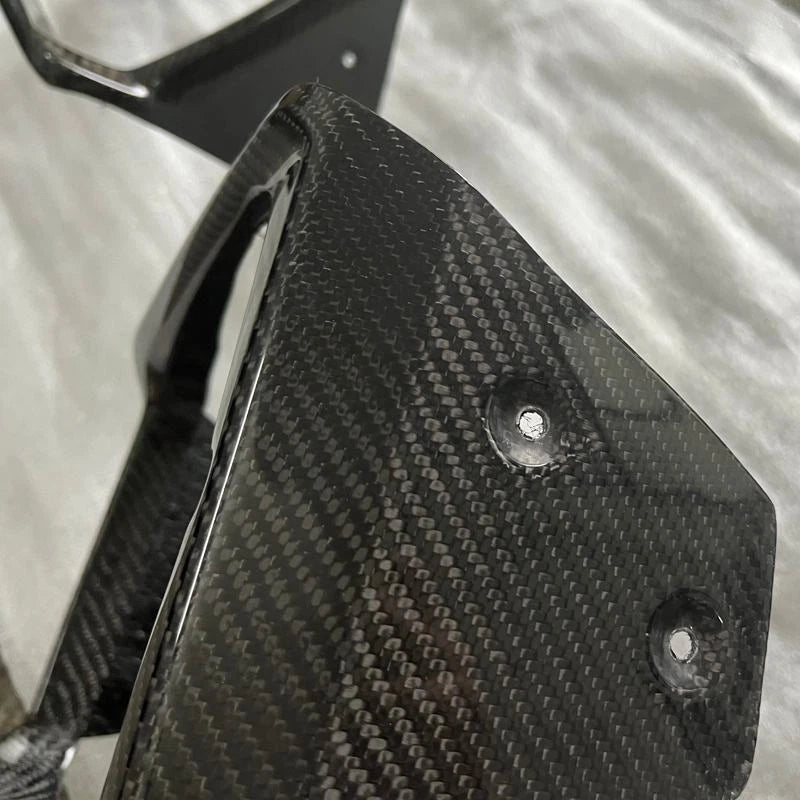 REAL Carbon Fiber Headlight Frame Bezel Trim for Toyota Supra A70 1987-1992