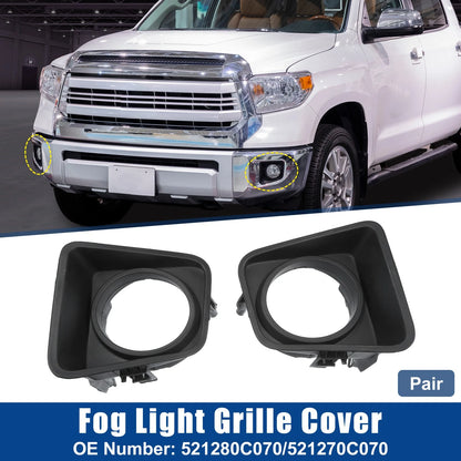 Front Fog Light Grille Cover Trim for Toyota (2005-2015)