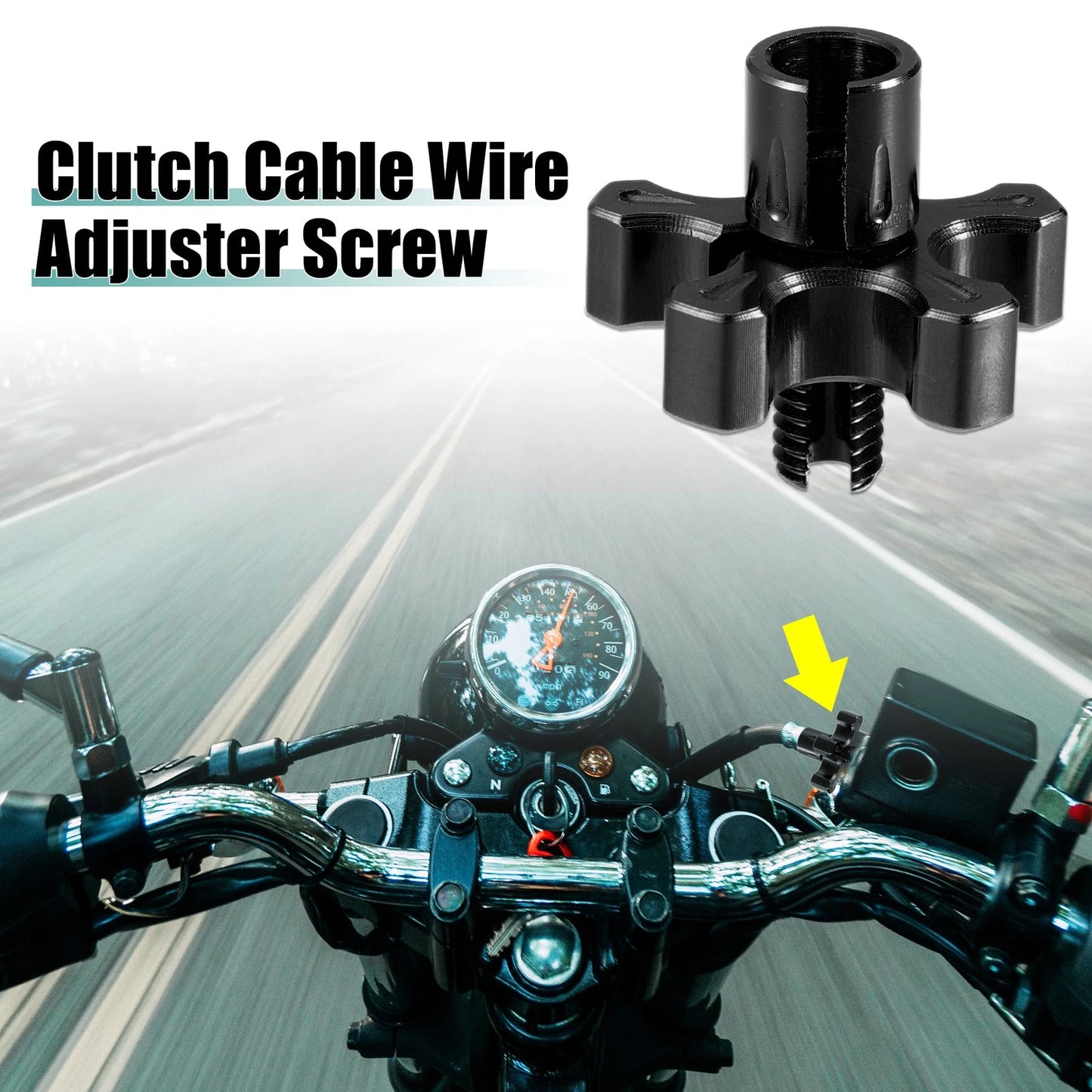 Brake Clutch Levers Adjuster Screw Bolt M8x1.25 for Motorcycle ATV UTV