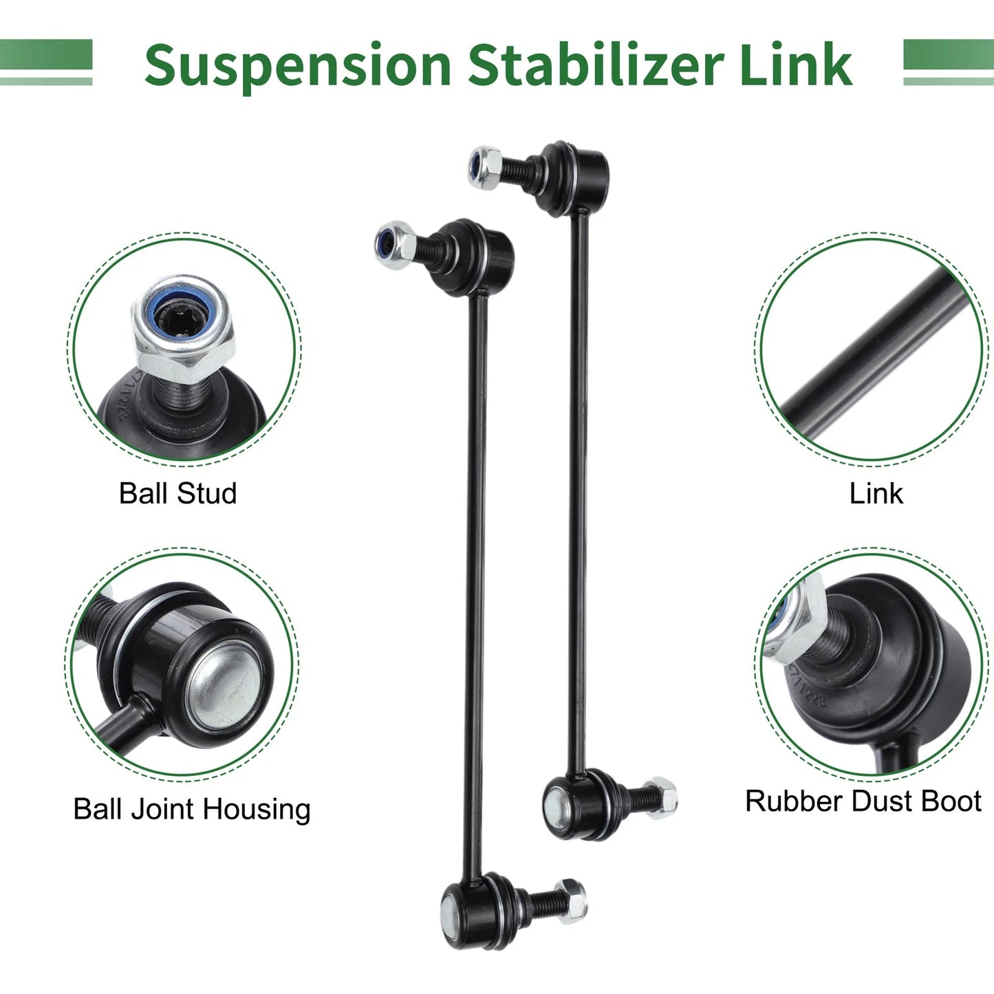 6 x Front Suspension Kit Lower Control Arm for Nissan Pathfinder (2013 - 2019)