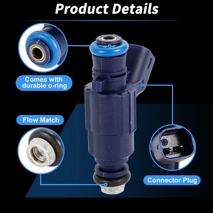 1x Fuel Injector for Chevrolet Equinox 3.6L V6 (2008 - 2009)