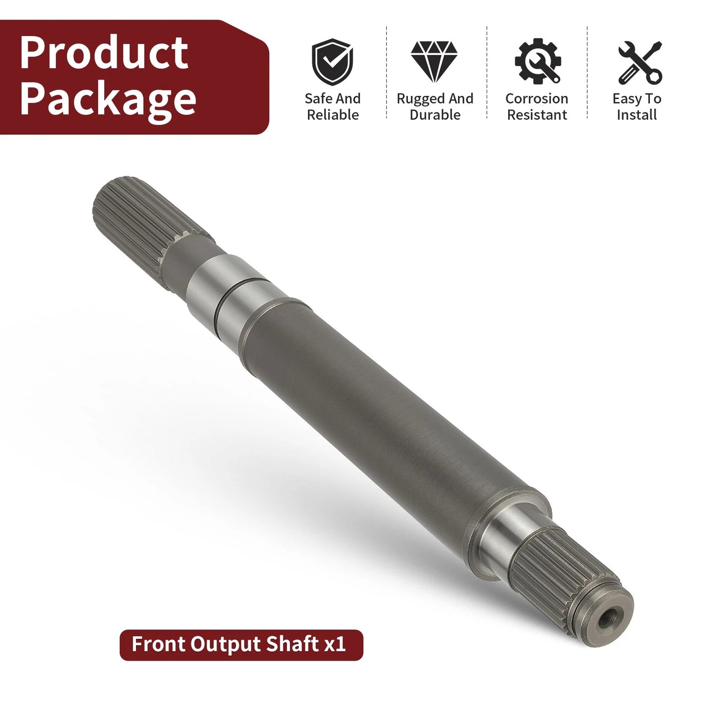 Front Output Shaft 2x4/4x4 for Polaris Ranger 500 (2017–2019)